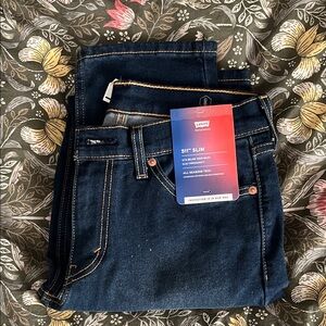 Levi's Men's 511 Slim Fit Jeans - Deep Indigo 29x32